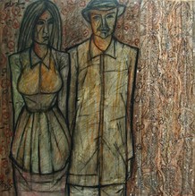 Couple - 2005, by R.B. Bhaskaran